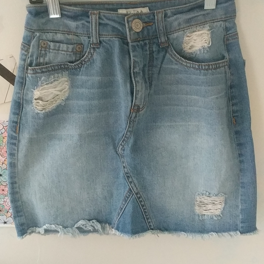 💥Jean skirt